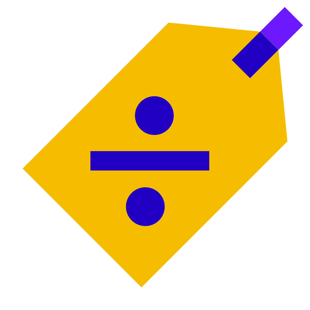 color glass style sale price tag  v2 icon