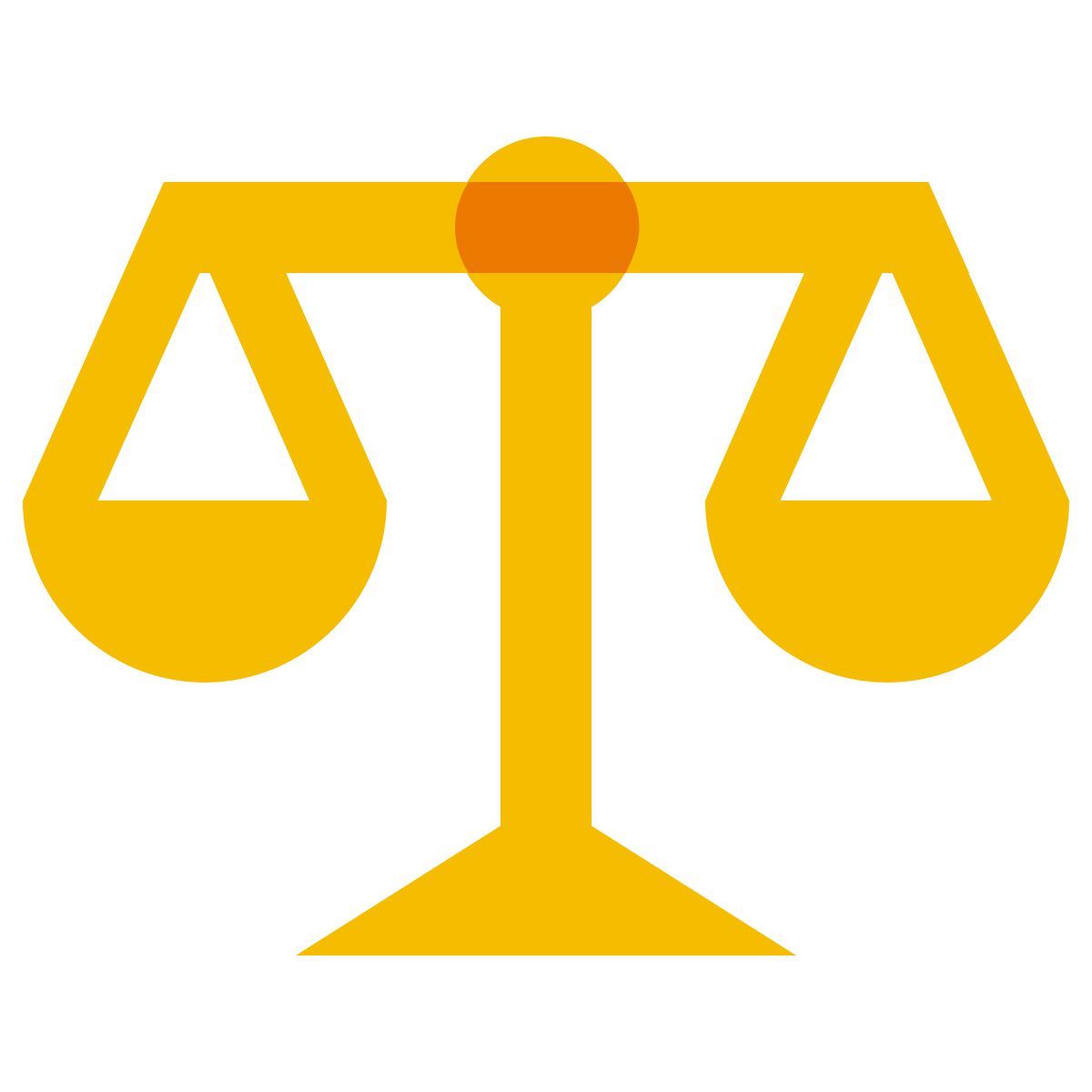 color glass style scales icon