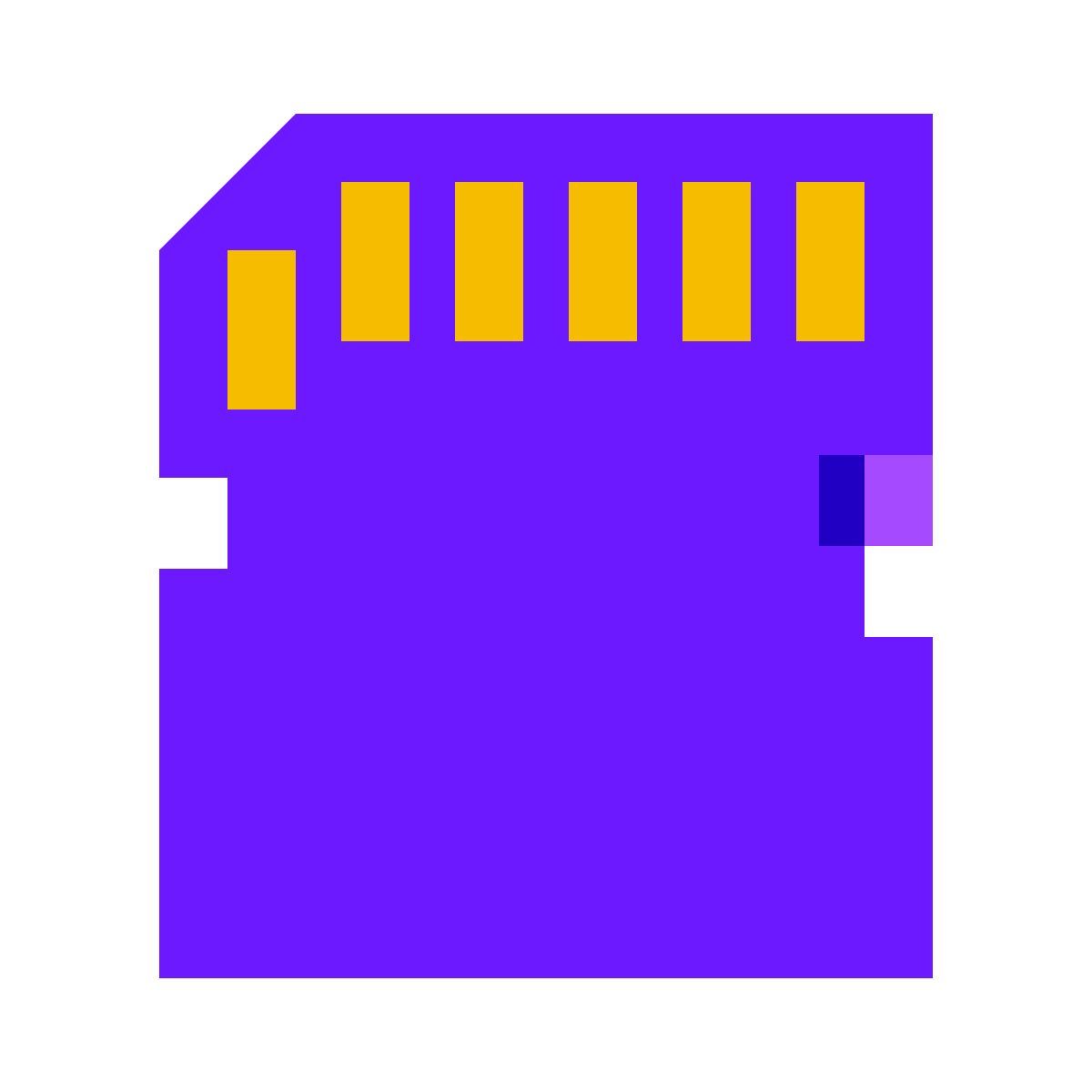 color glass style sd icon