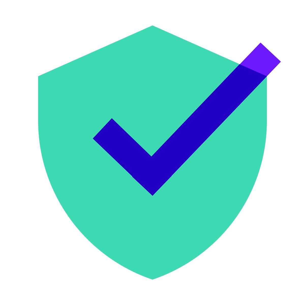 color glass style protezione icon