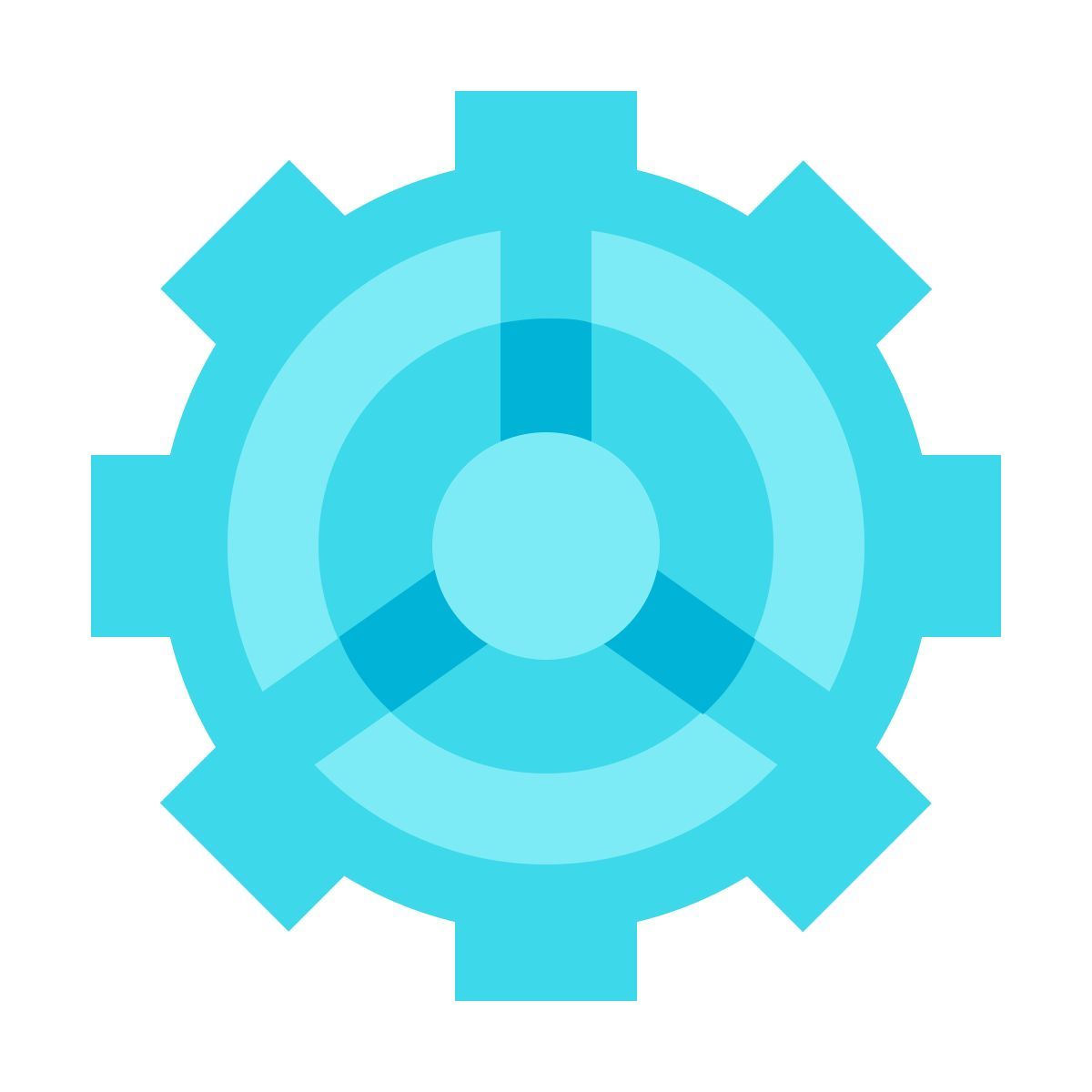 color glass style paramètres icon