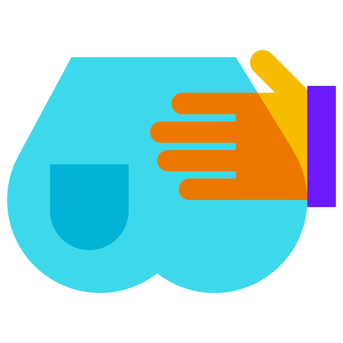 color glass style sex offender icon