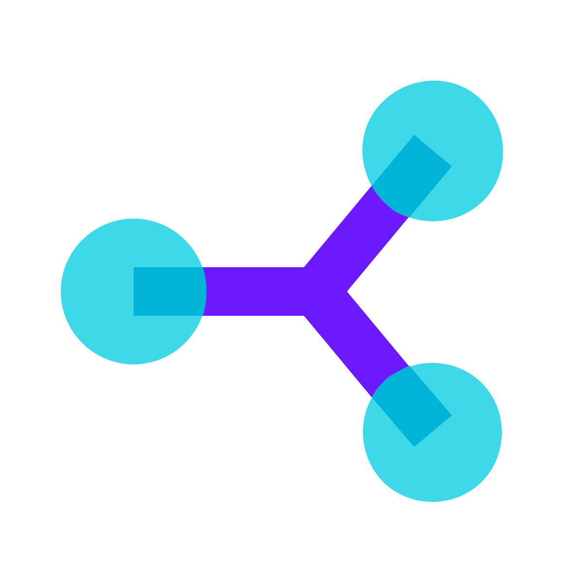 color glass style share 2  v2 icon