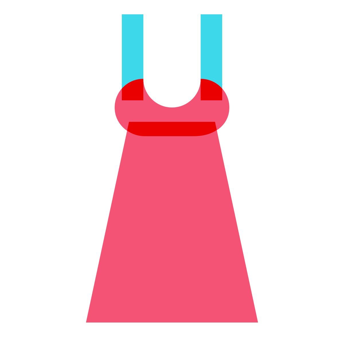 color glass style sottoveste icon