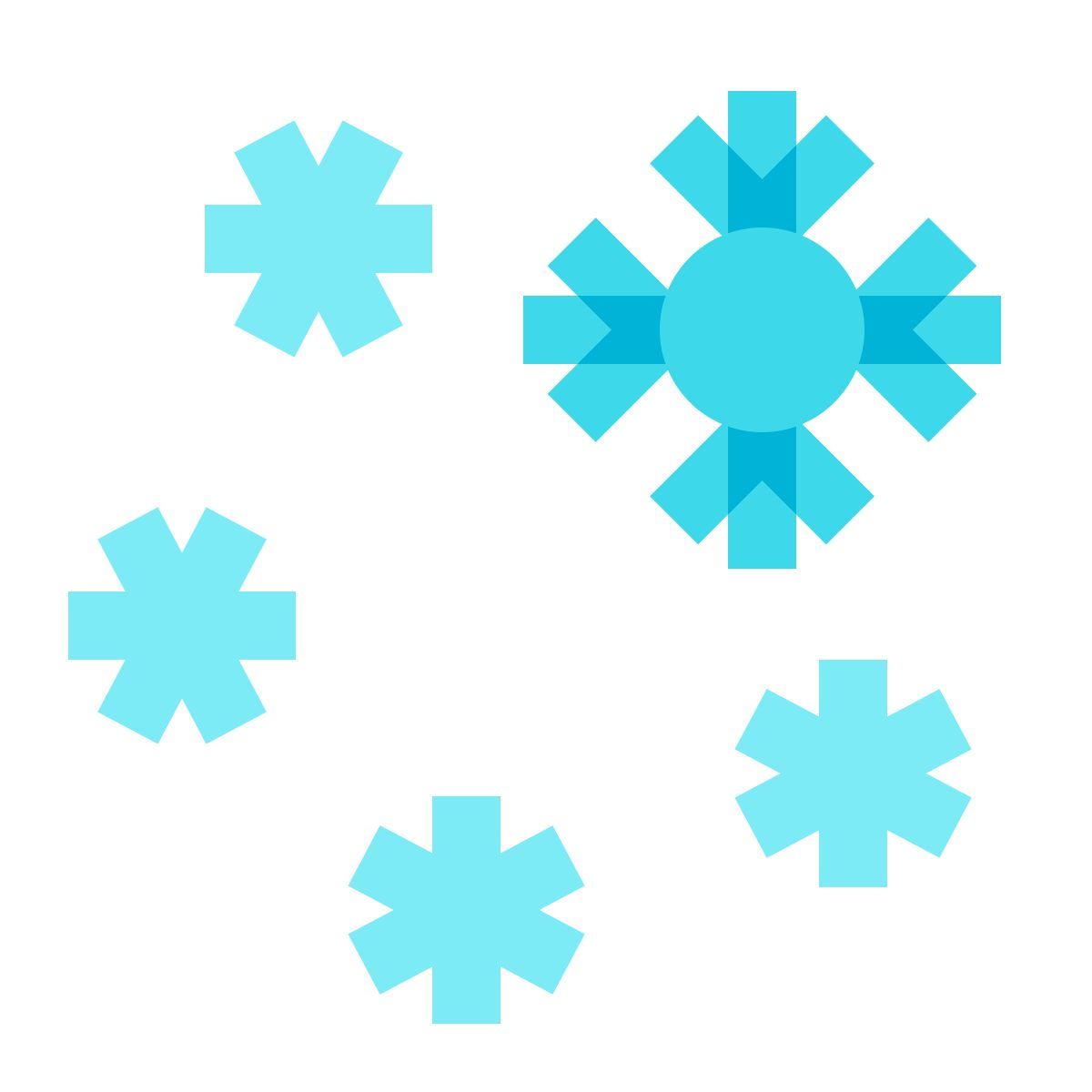color glass style 暴风雪 icon