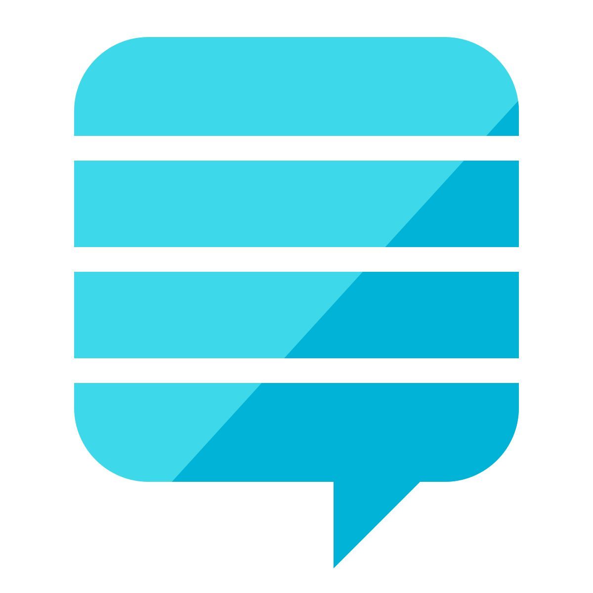 color glass style stack exchange icon