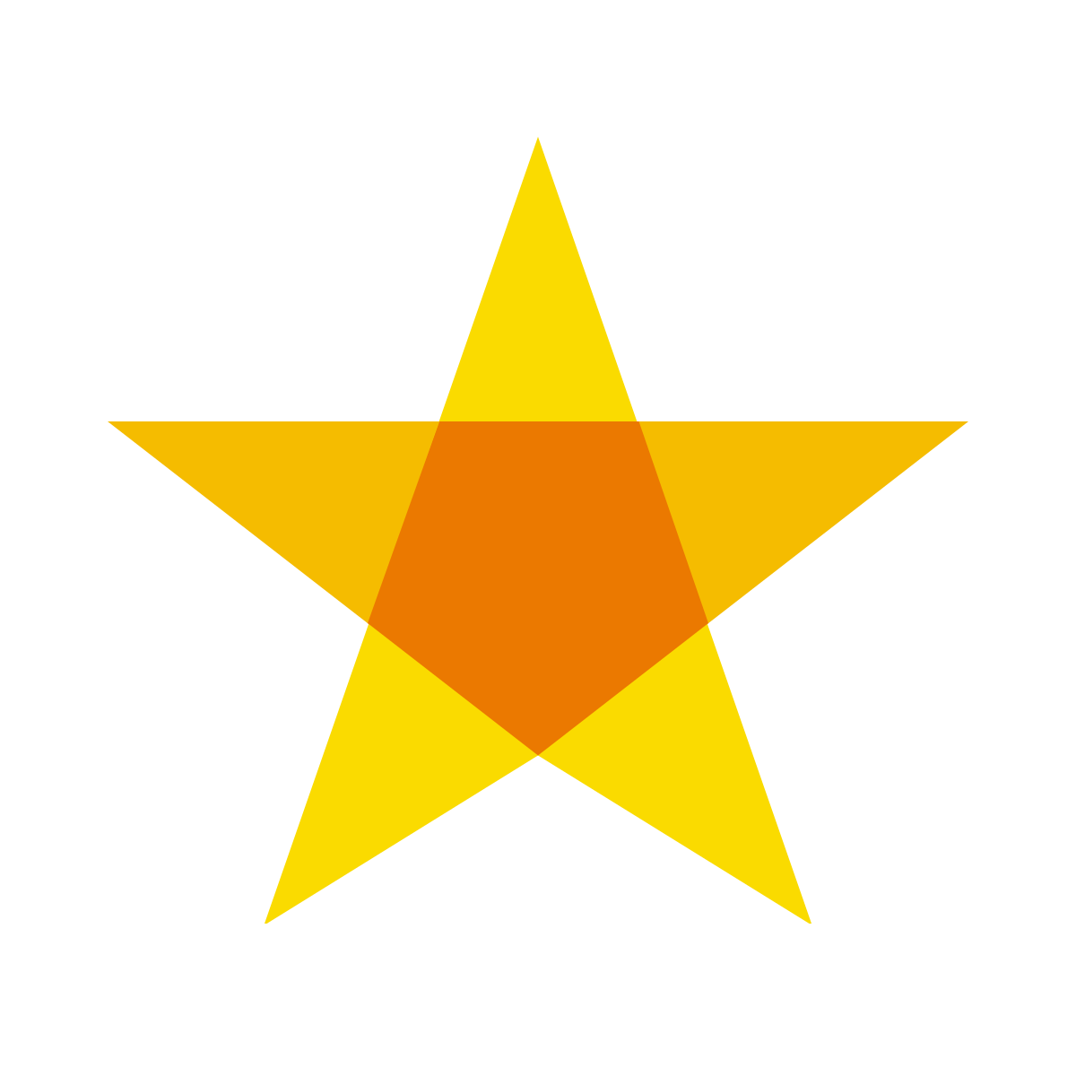 color glass style star  v2 icon