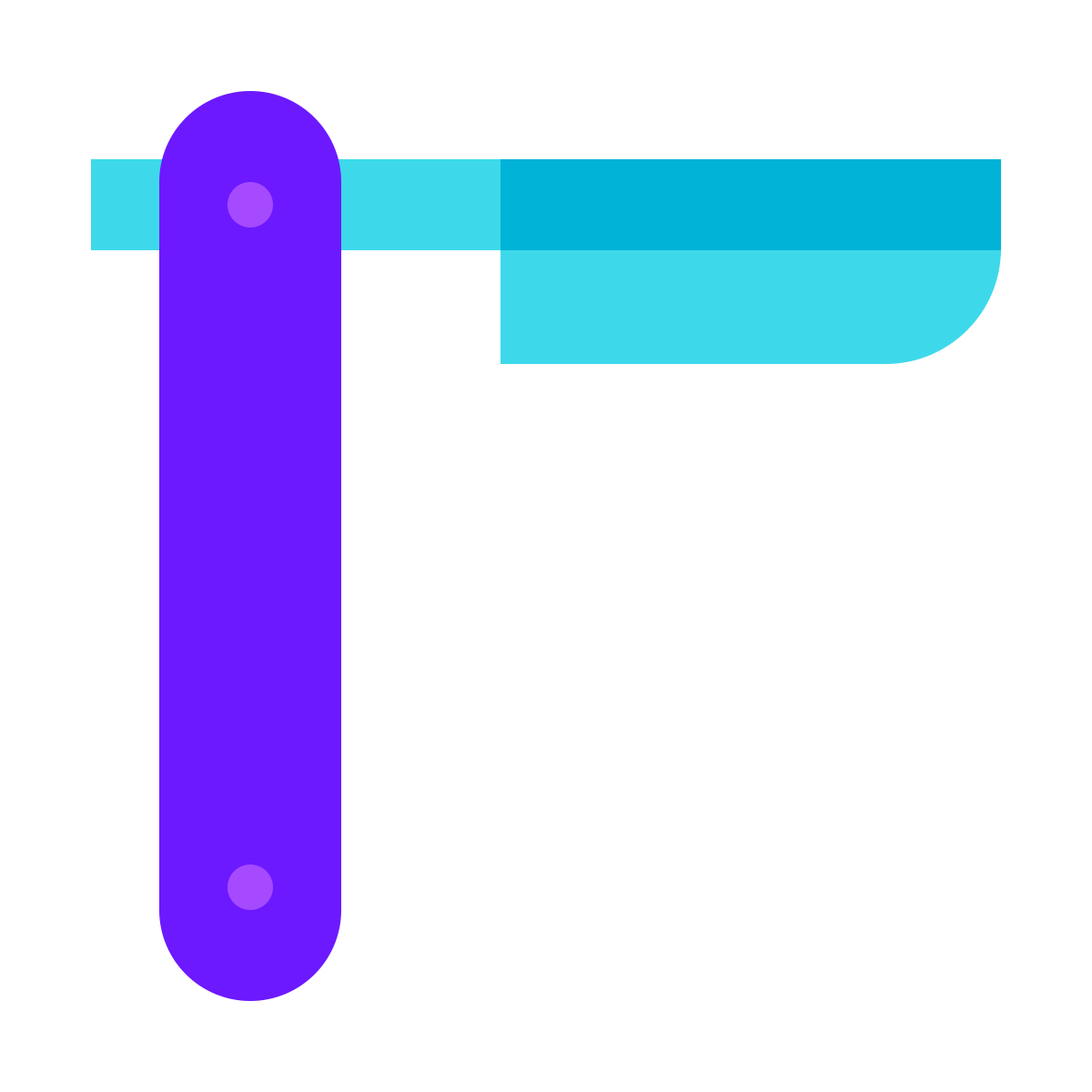color glass style straight razor icon