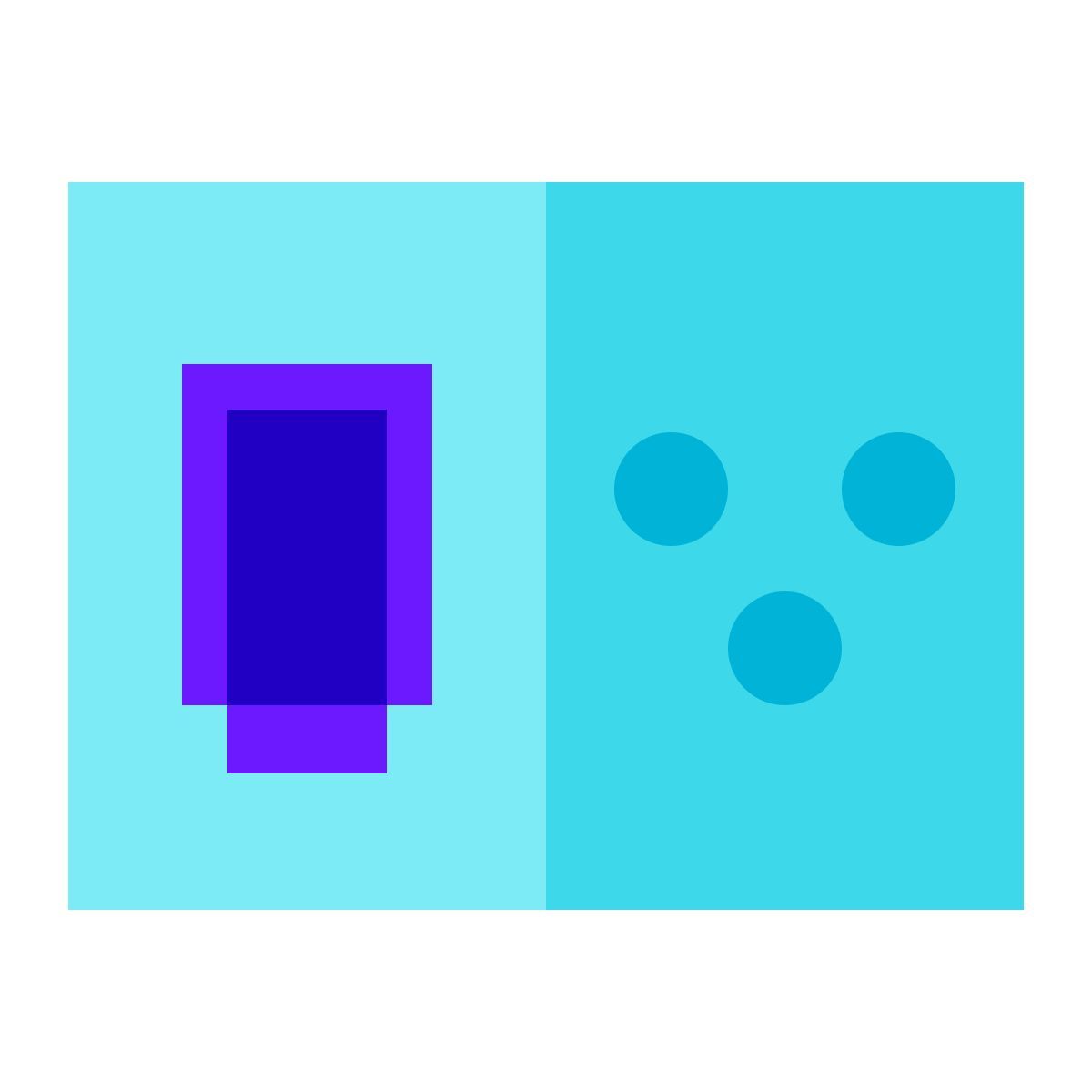 color glass style 배전반 icon