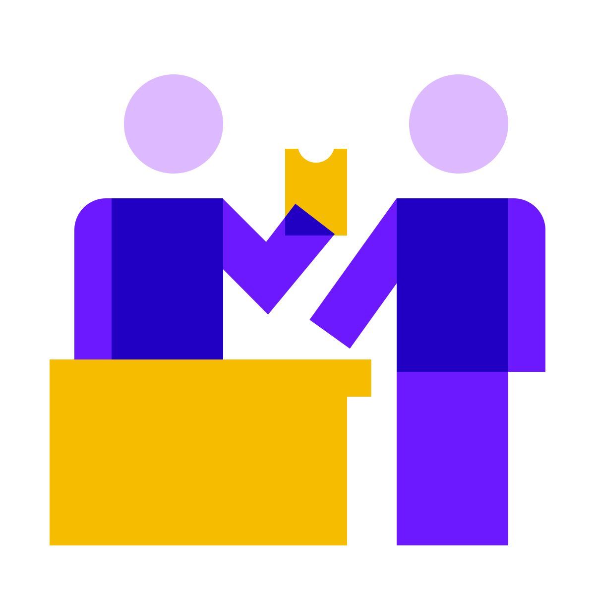 color glass style 购票 icon