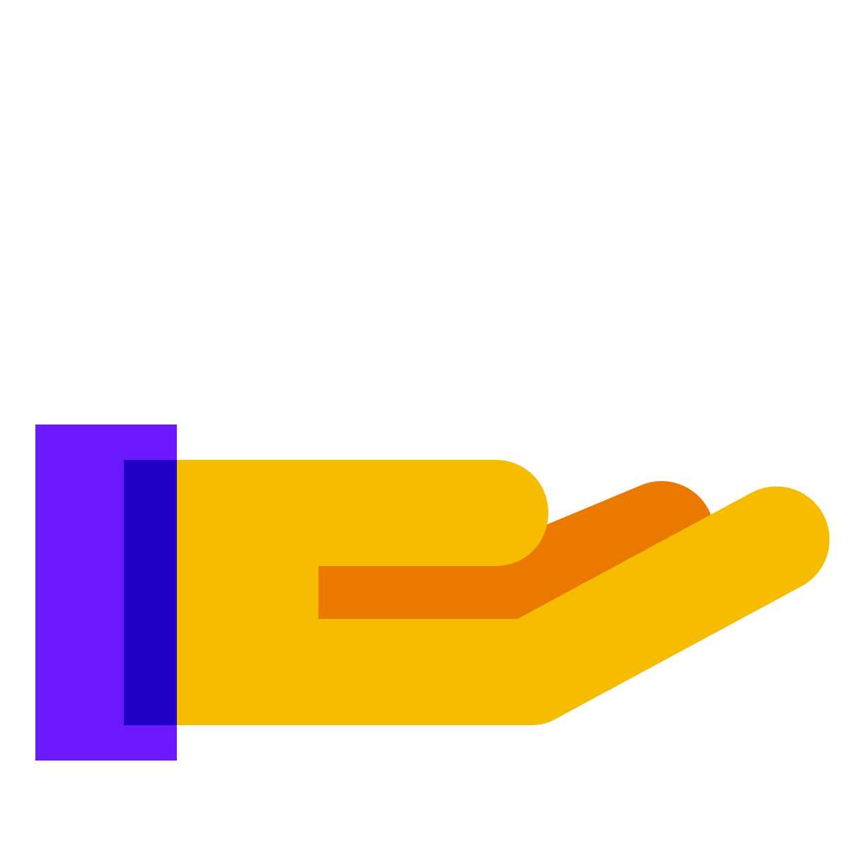color glass style trust  v2 icon
