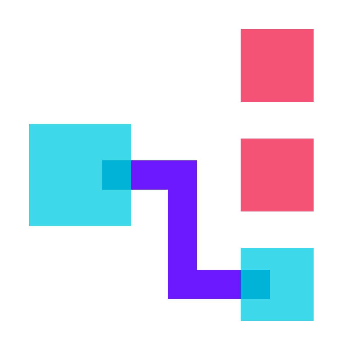 color glass style direktverbindung icon