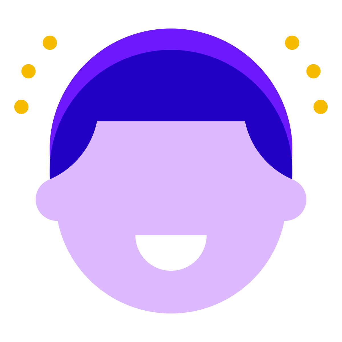 color glass style winner icon