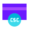 Card Security Code icon in Ice Cream Style
