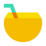 coconut cocktail icon