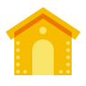 gingerbread house icon