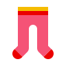 red children-s-tights- icon
