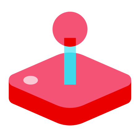 Apple Arcade icon in Color Glass Style
