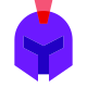 armored helmet icon
