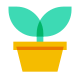 potted plant icon