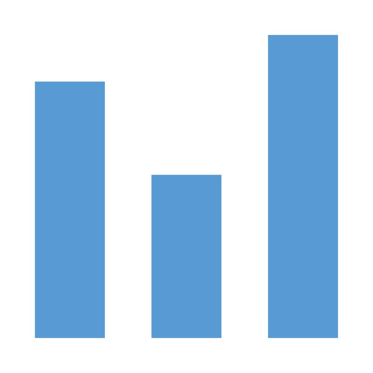 color pixels style 条形图 icon