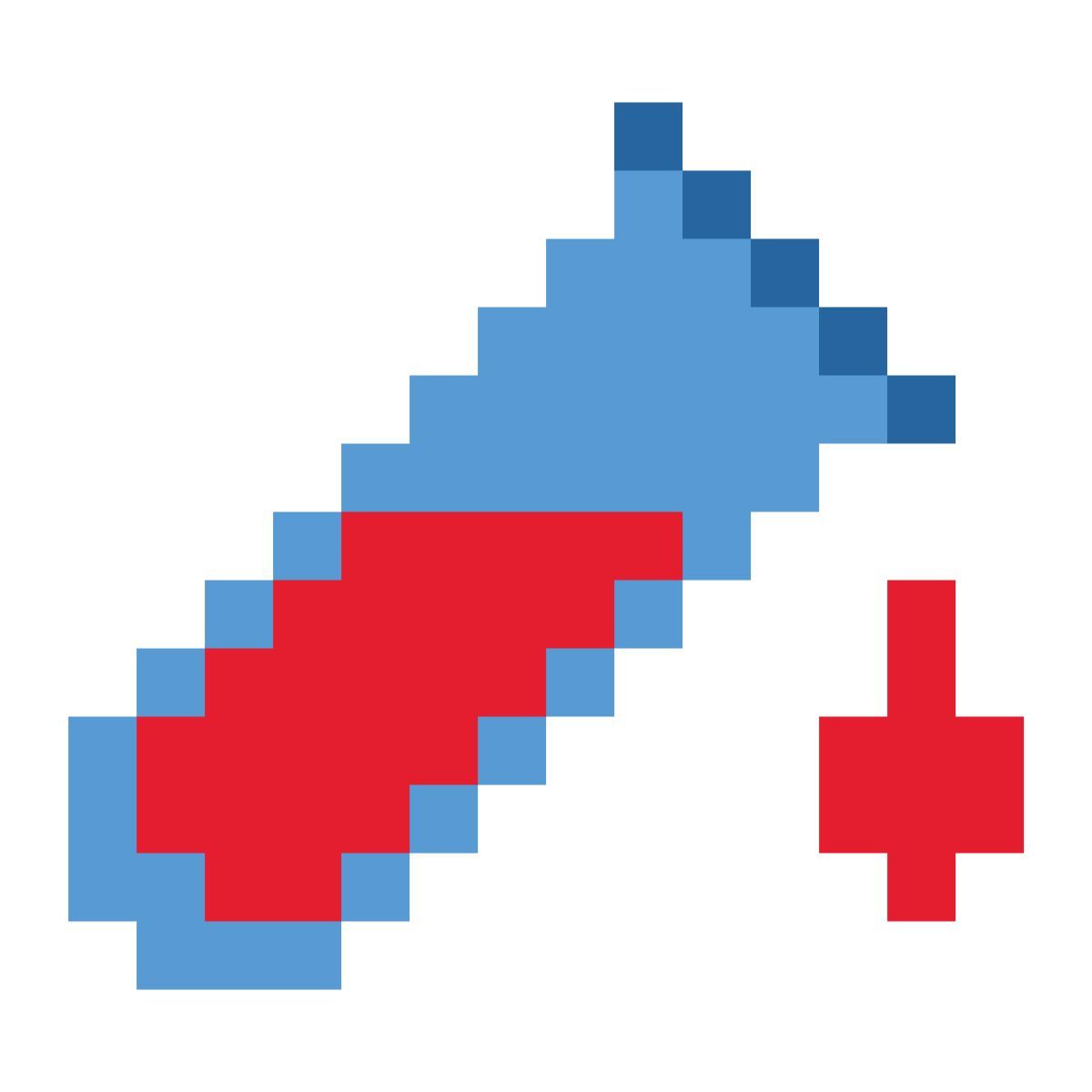 color pixels style blutprobe icon