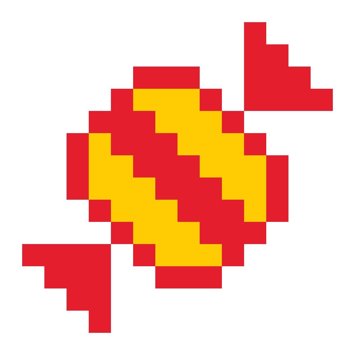 color pixels style candy icon