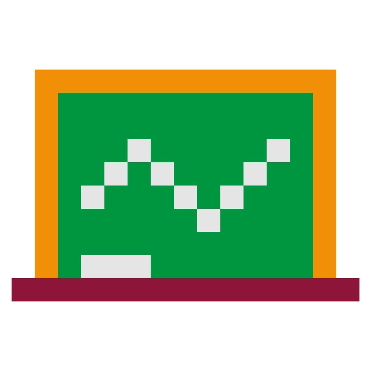 color pixels style class icon
