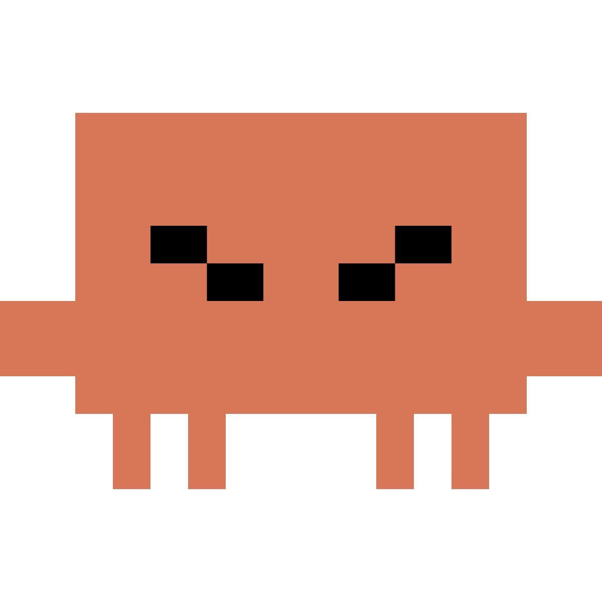 color pixels スタイル clawd angry アイコン