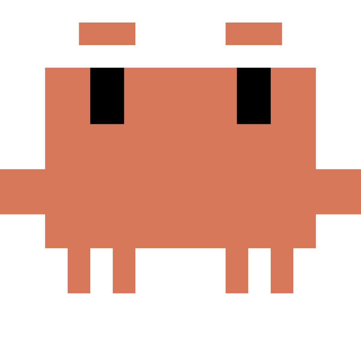 color pixels スタイル clawd surprised アイコン