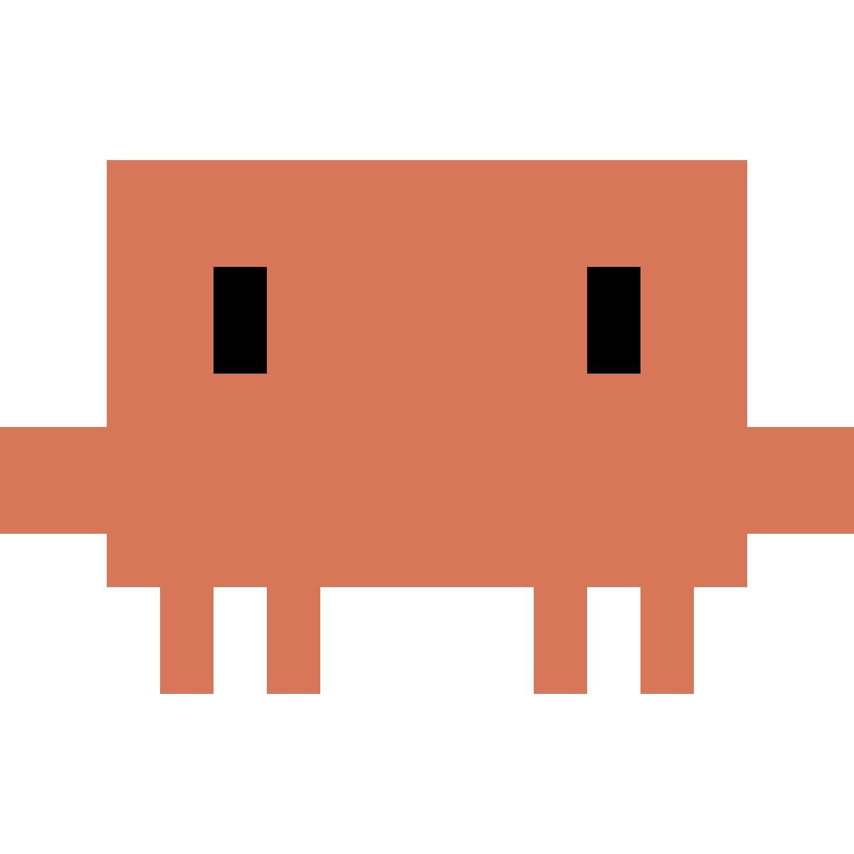 color pixels スタイル clawd アイコン