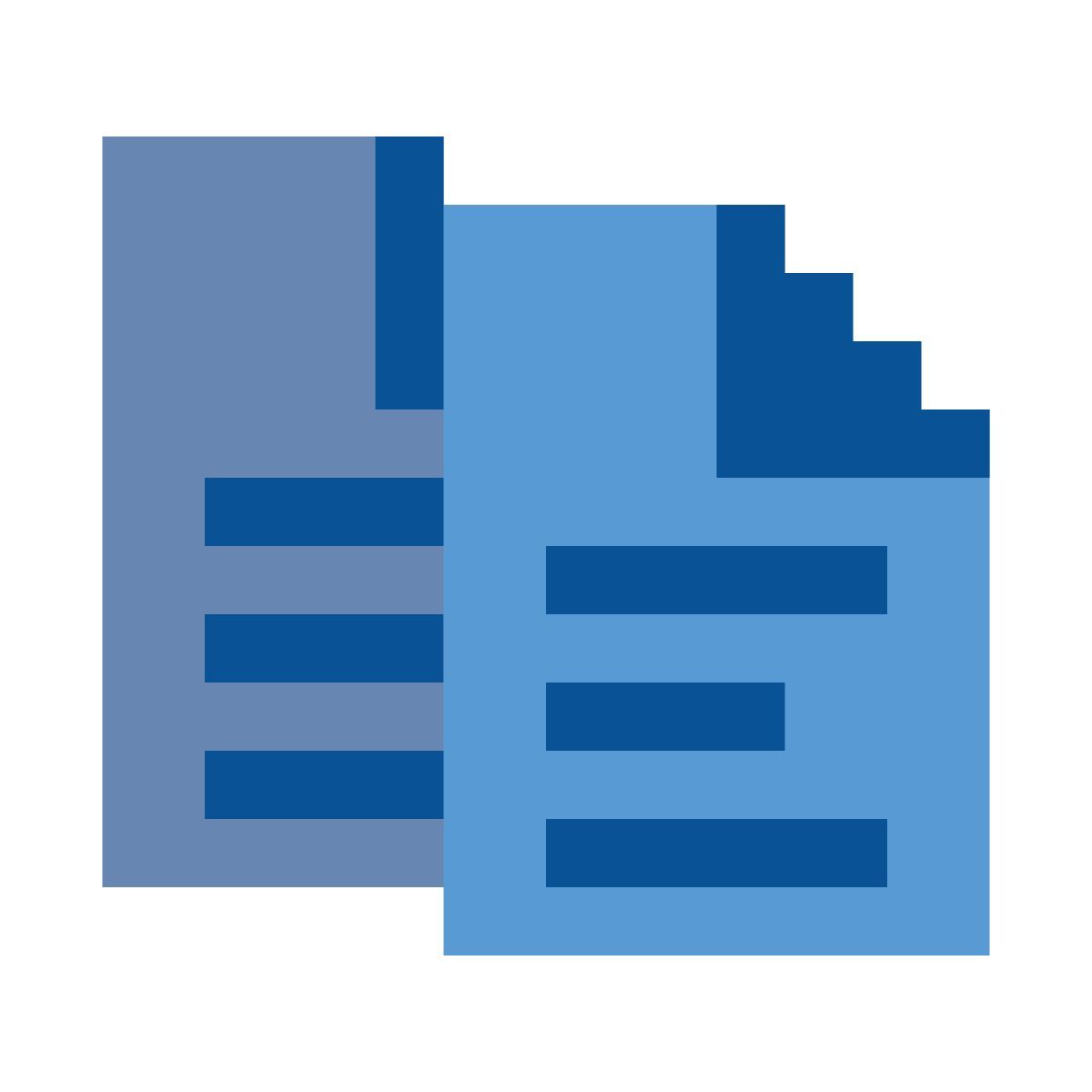 color pixels style copy icon