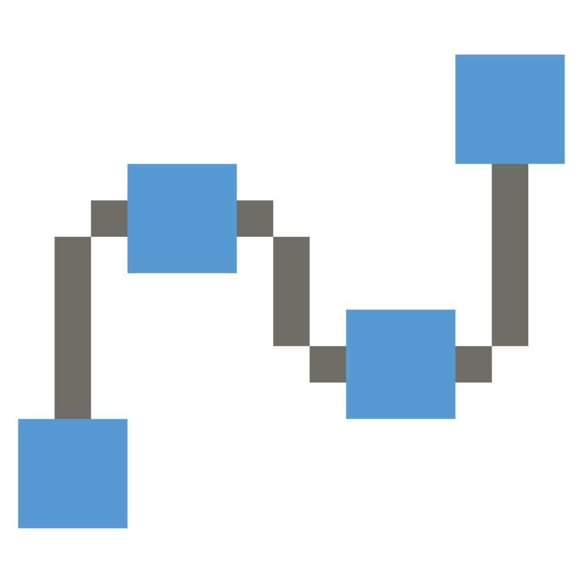 color pixels style edición de curvas icon