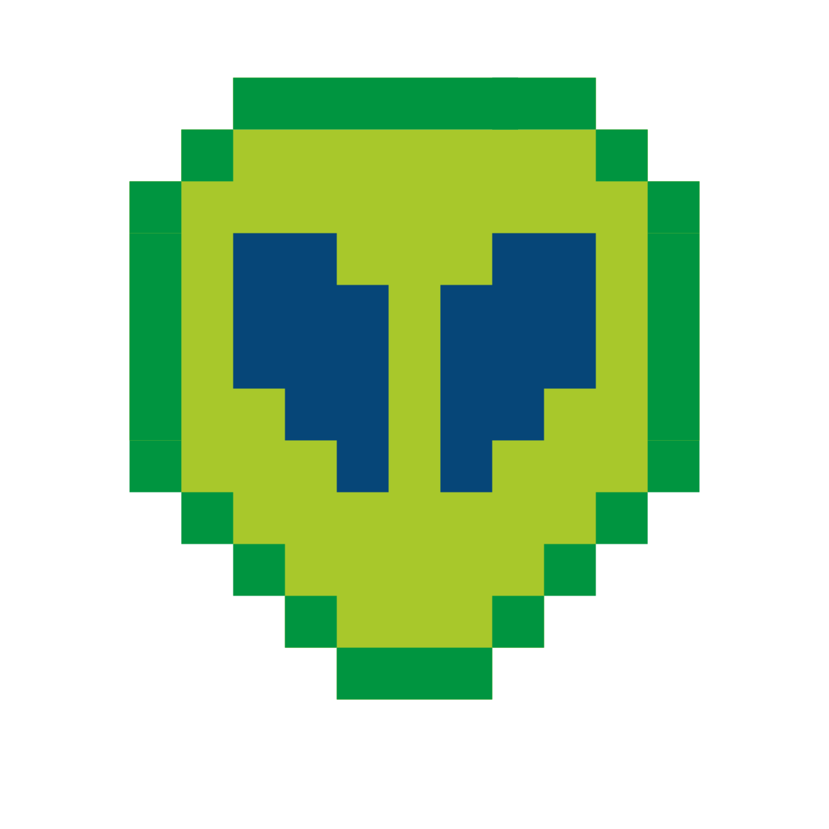 color pixels style grey icon
