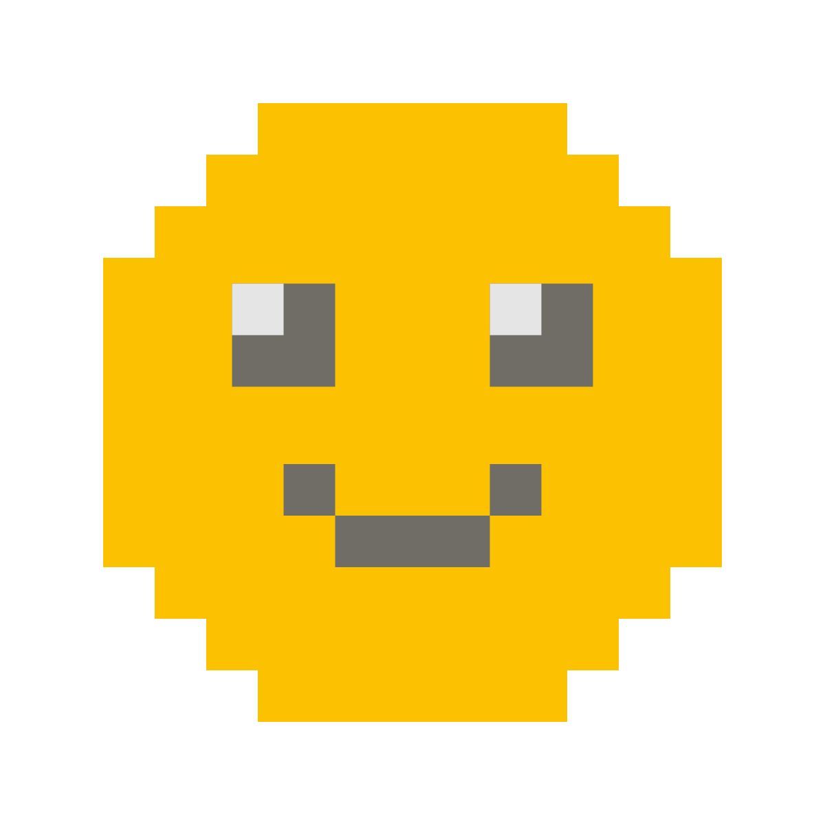 color pixels style felice icon