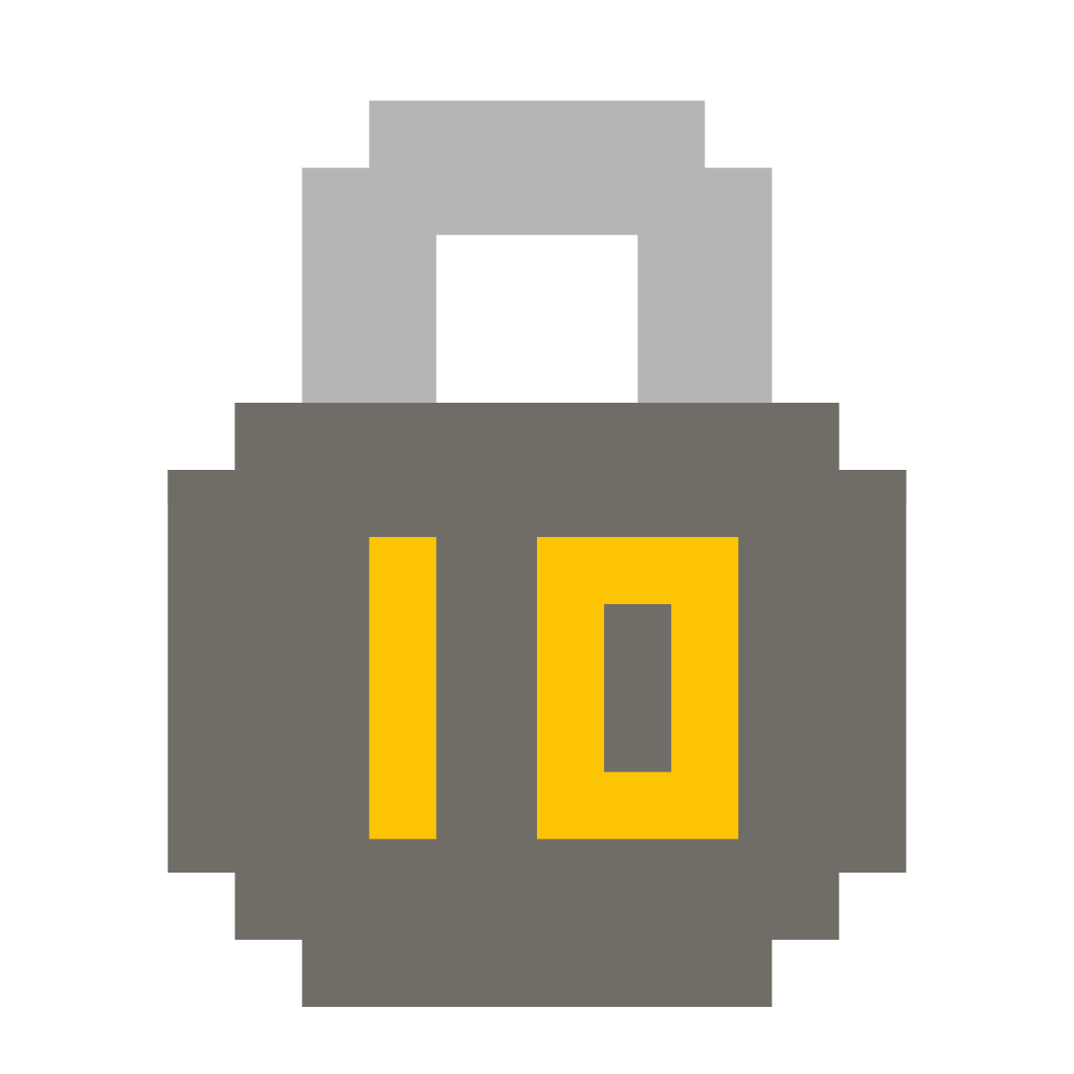 color pixels style heavy duty icon