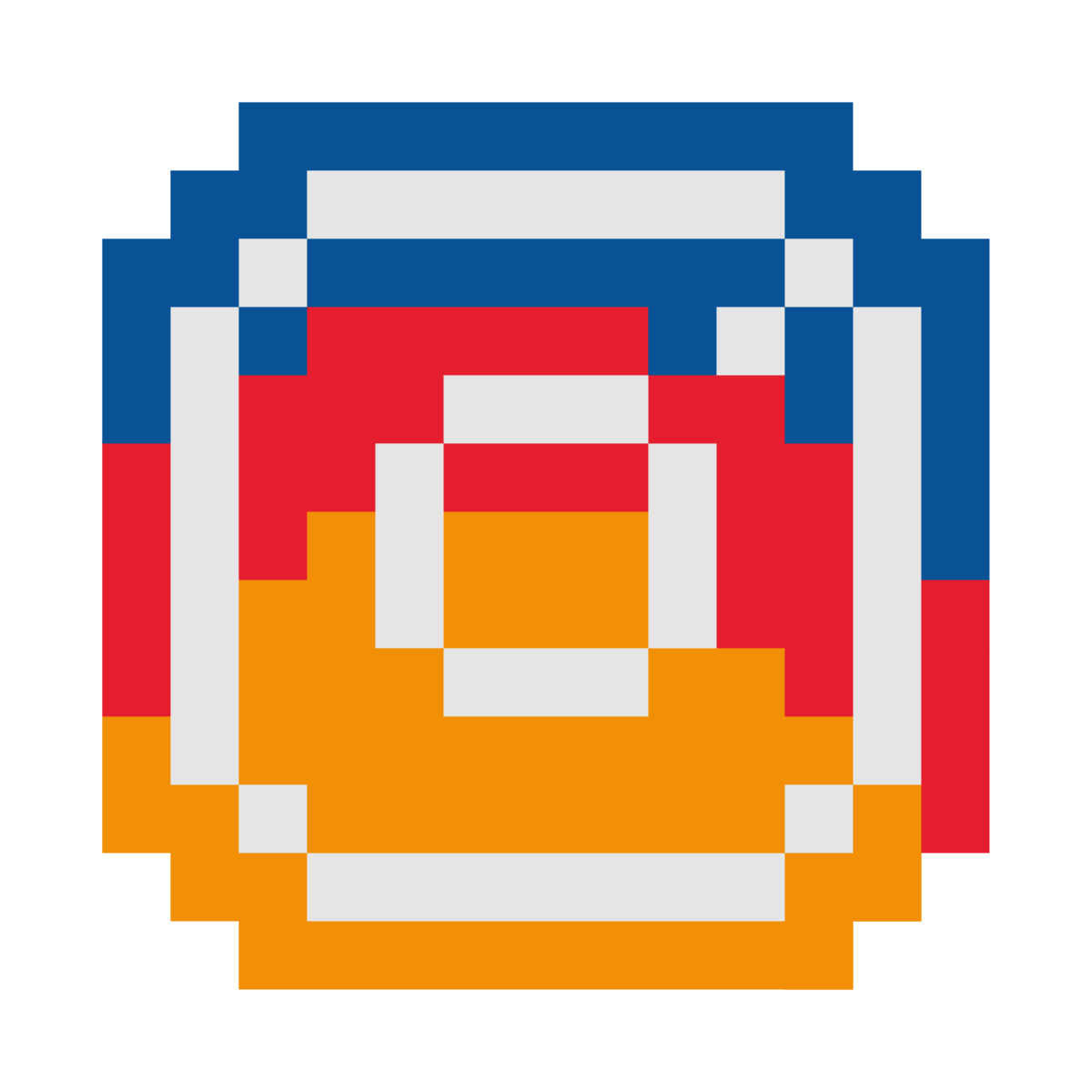 color pixels style instagram new icon
