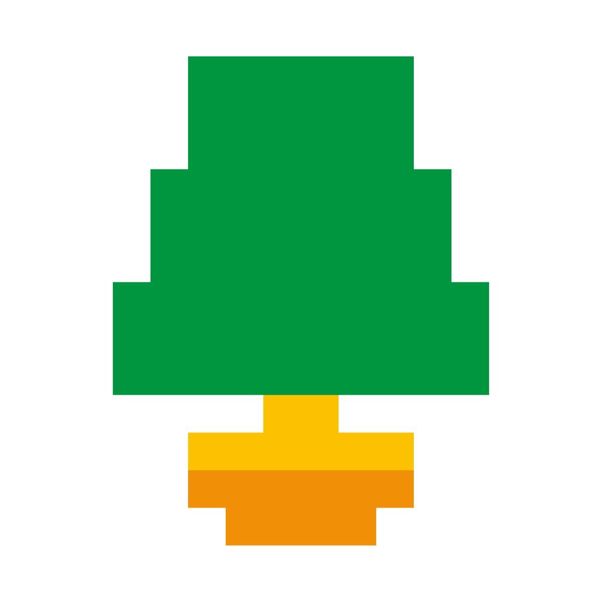 color pixels style lampe icon