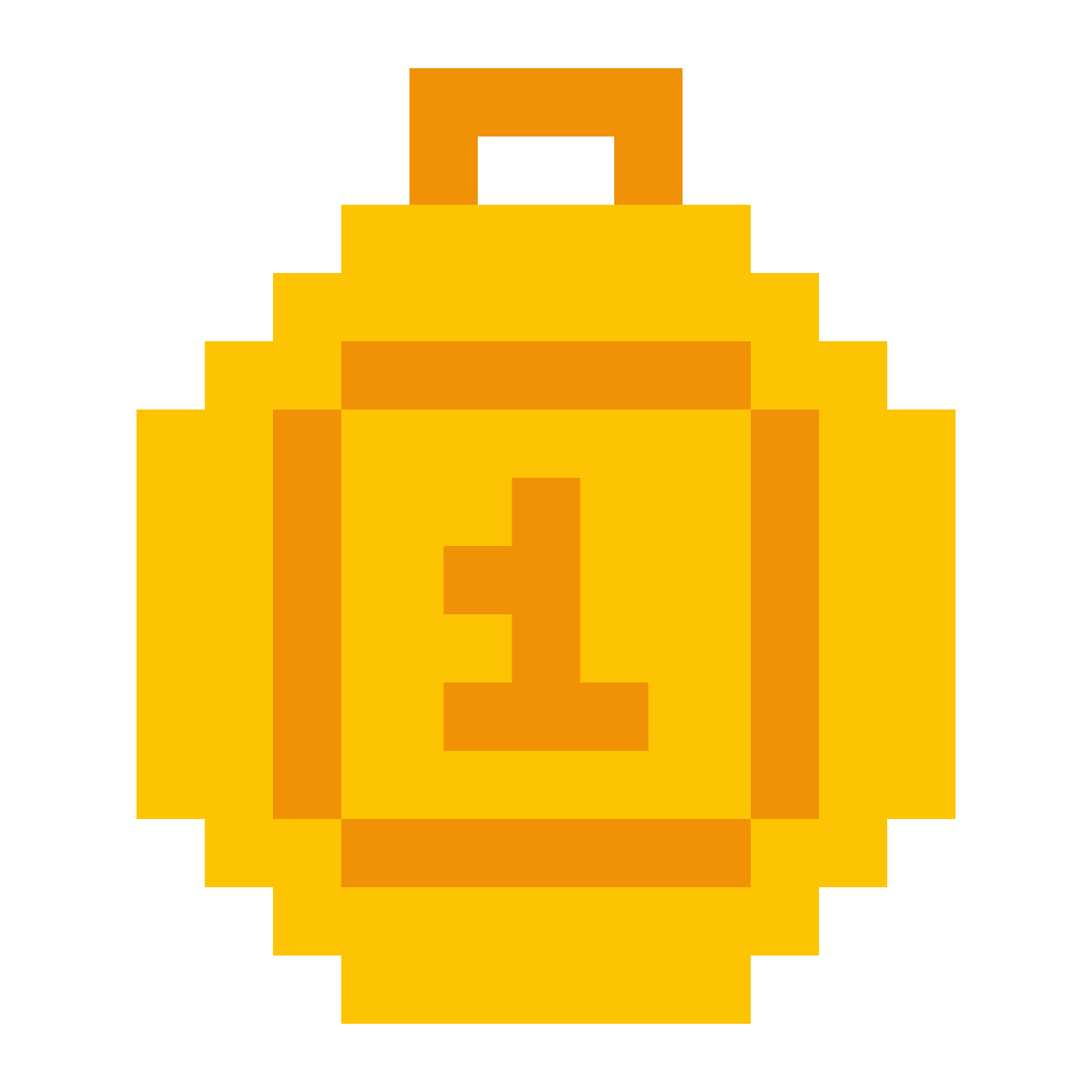 color pixels style medal icon