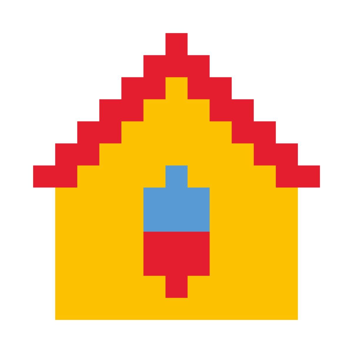 color pixels style apotheke shop icon