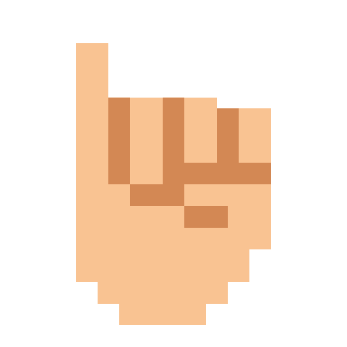 color pixels style promise icon