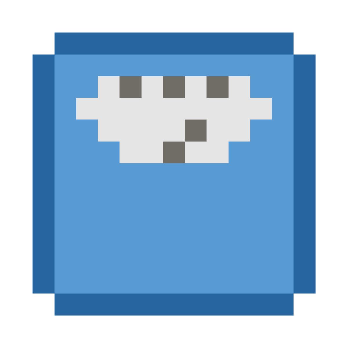 color pixels style waage icon