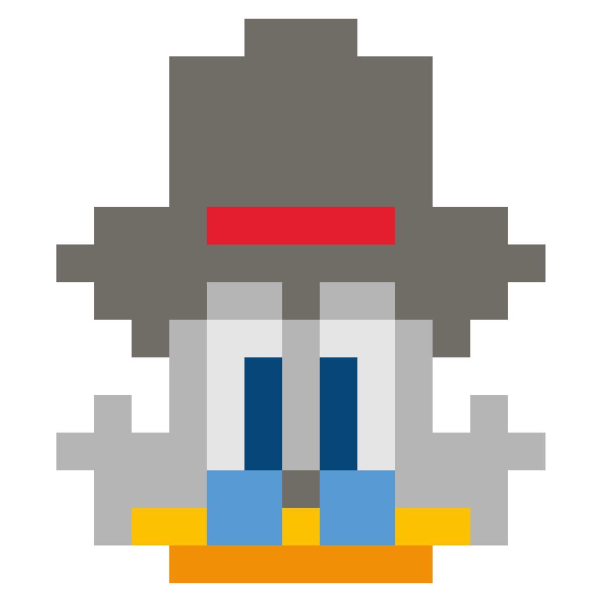 color pixels style 史高治·麦克老鸭 icon