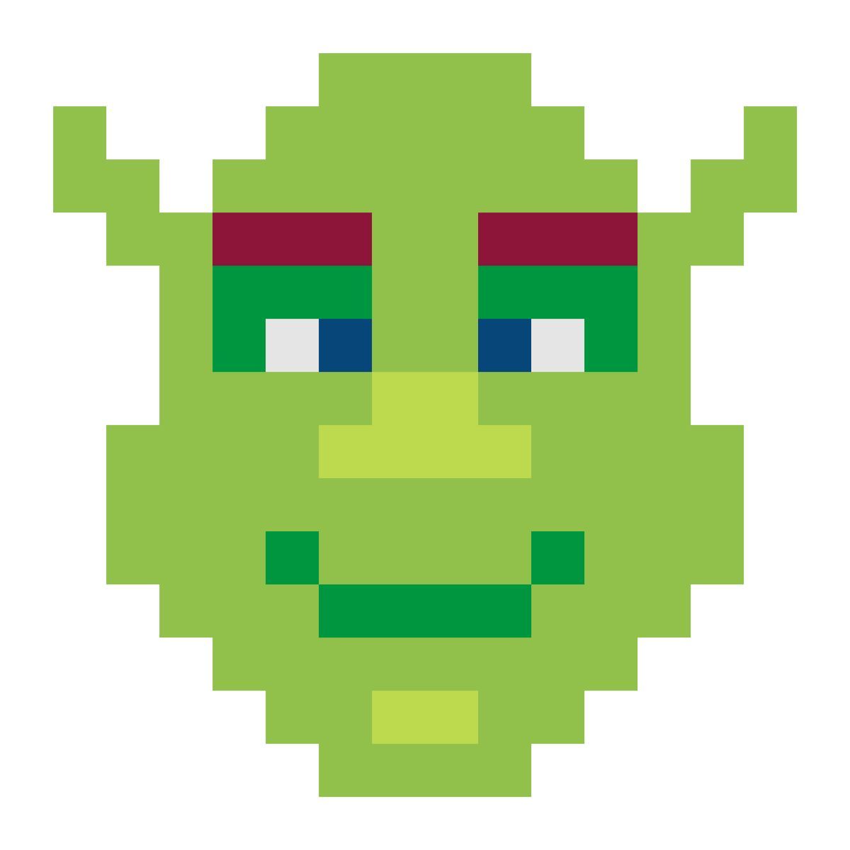color pixels style 史莱克 icon