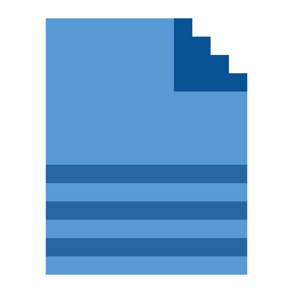 color pixels style paquete de papel icon