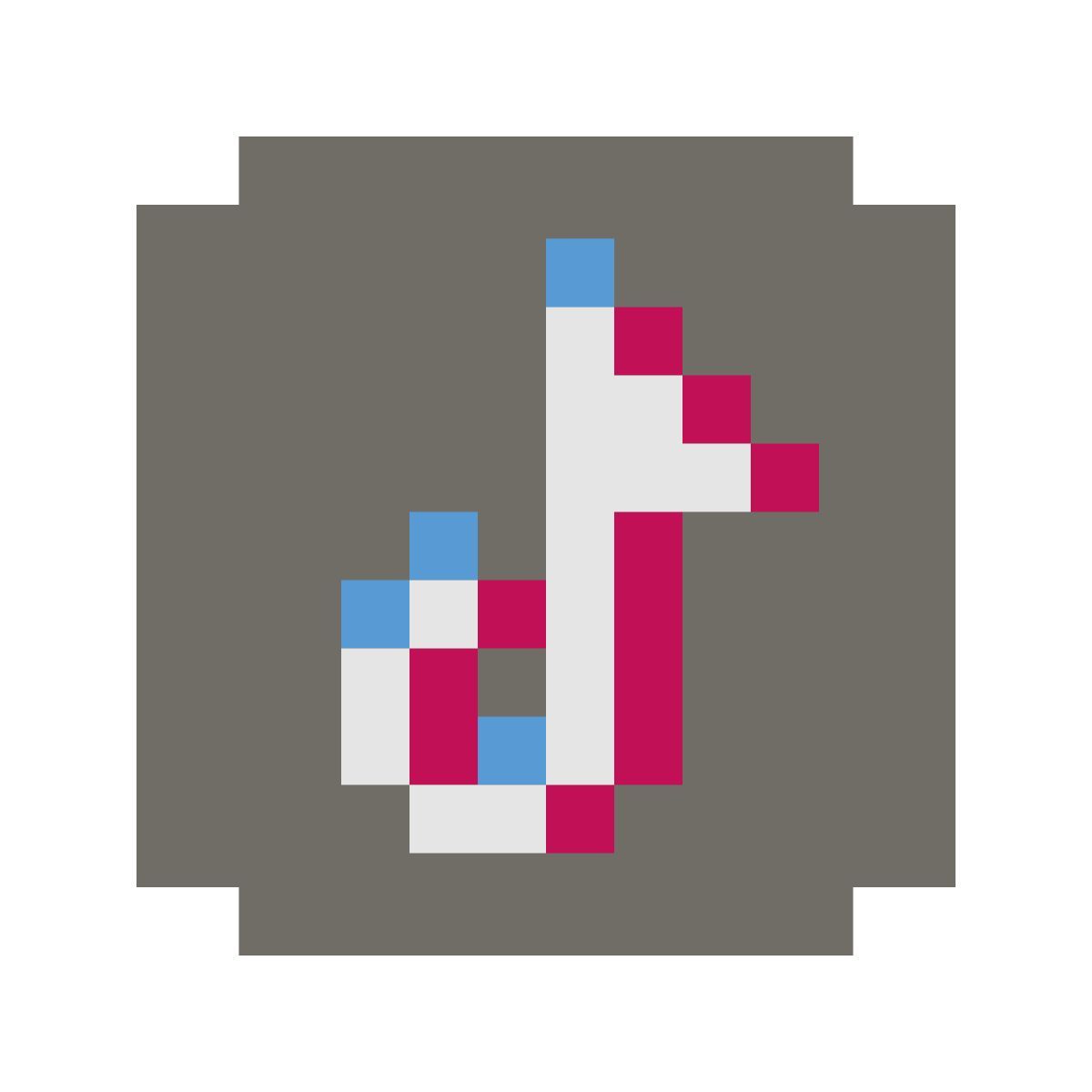color pixels style tik의 톡 icon