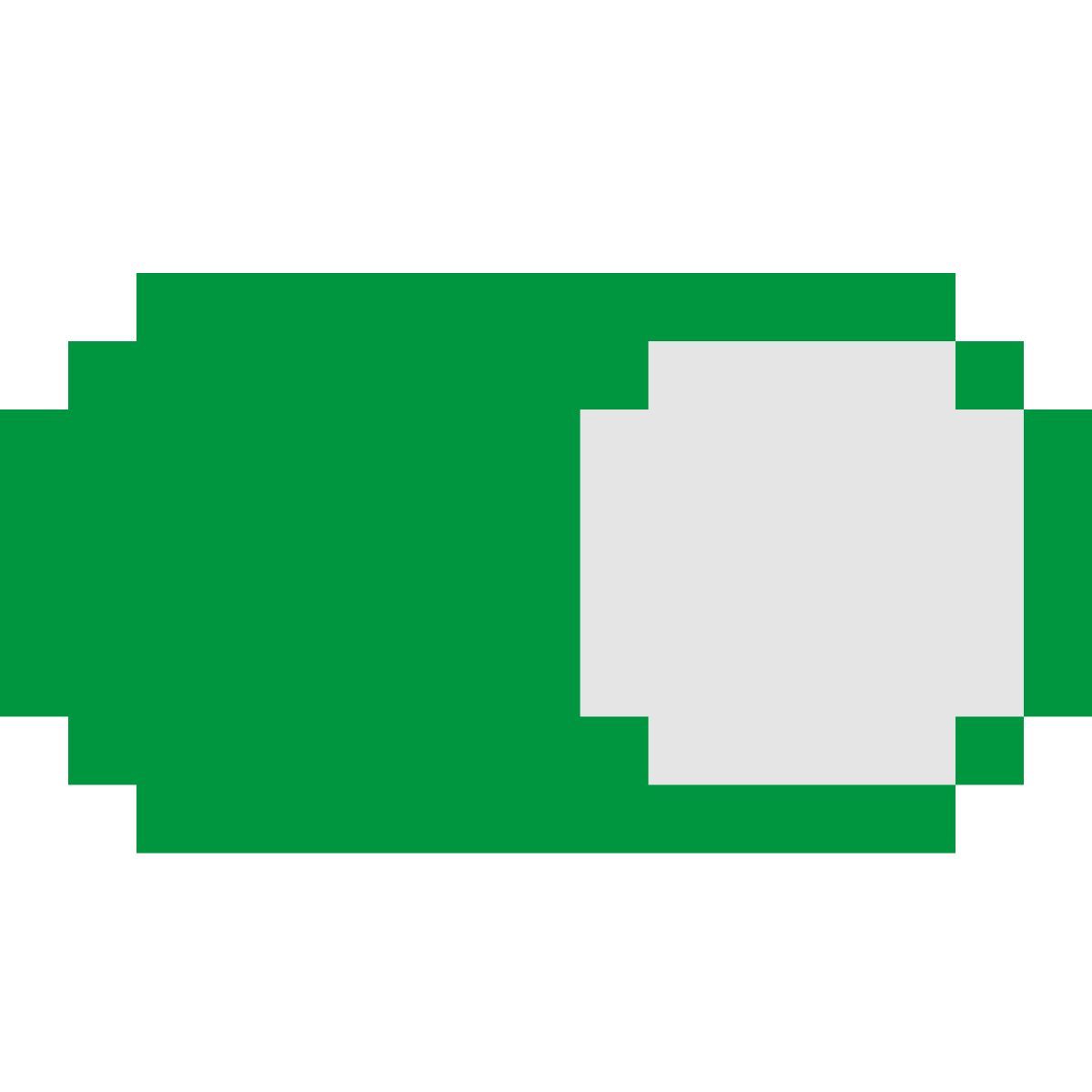 color pixels style 切换打开 icon