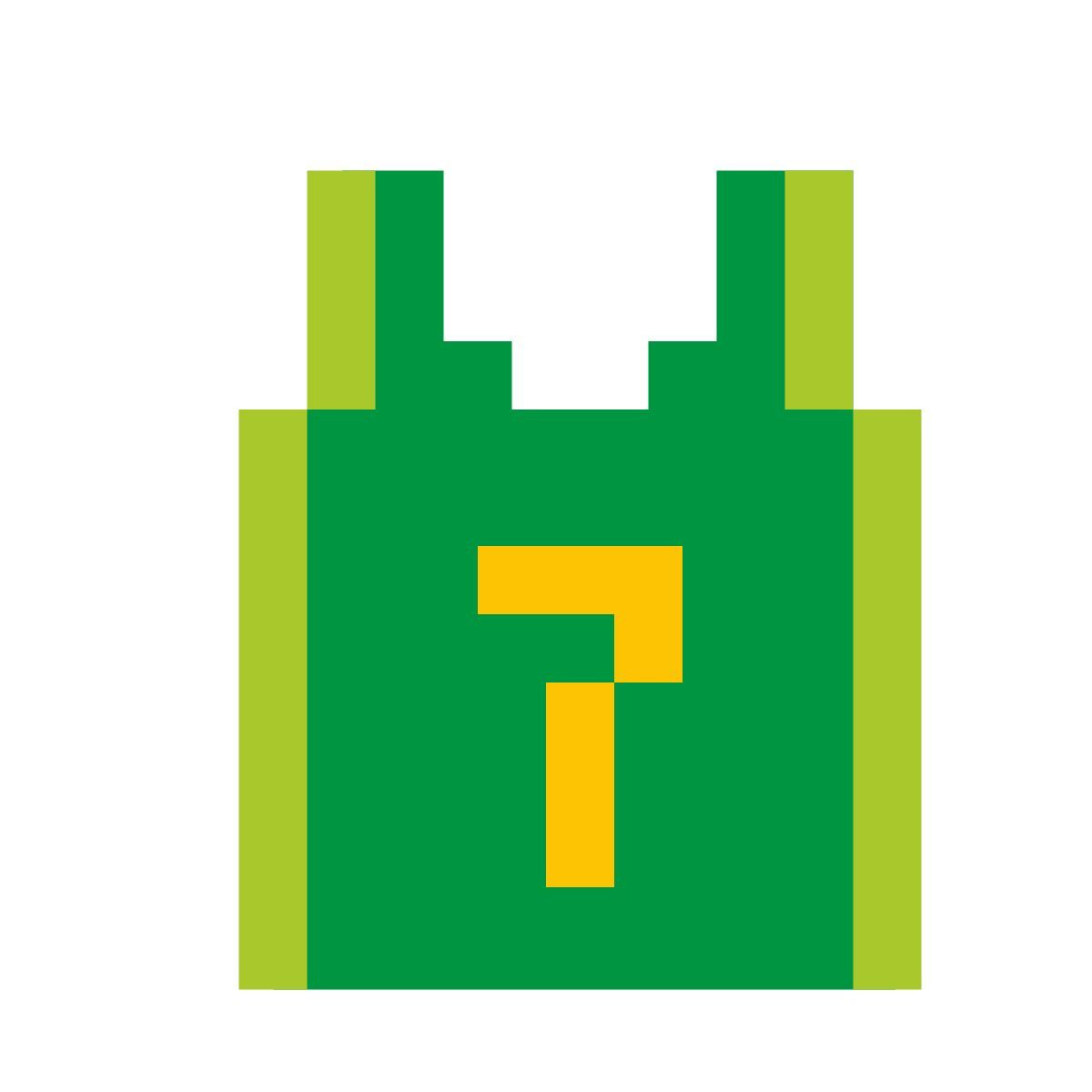 color pixels style protective icon