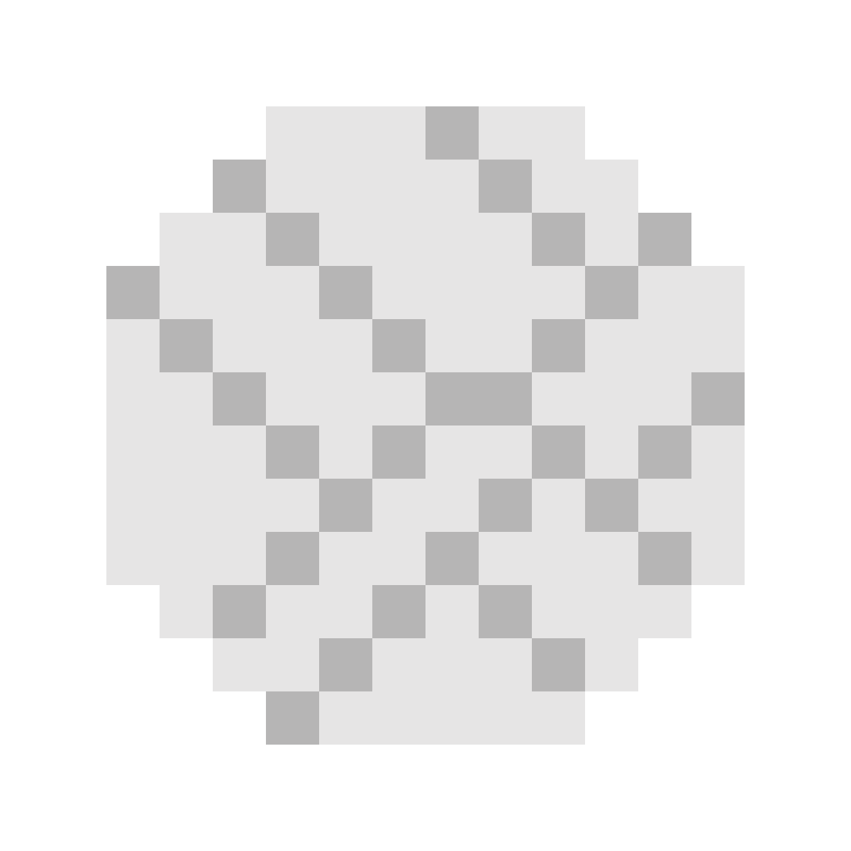 color pixels style volleyball icon