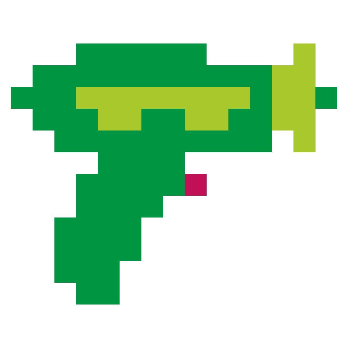 color pixels style 물총 icon